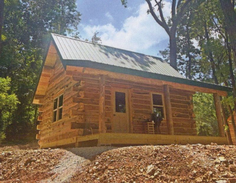 Dogwood Log Cabins tiny log home